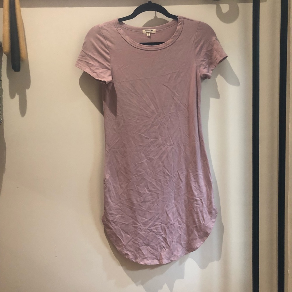 Pink Tee-shirt dress 🌸